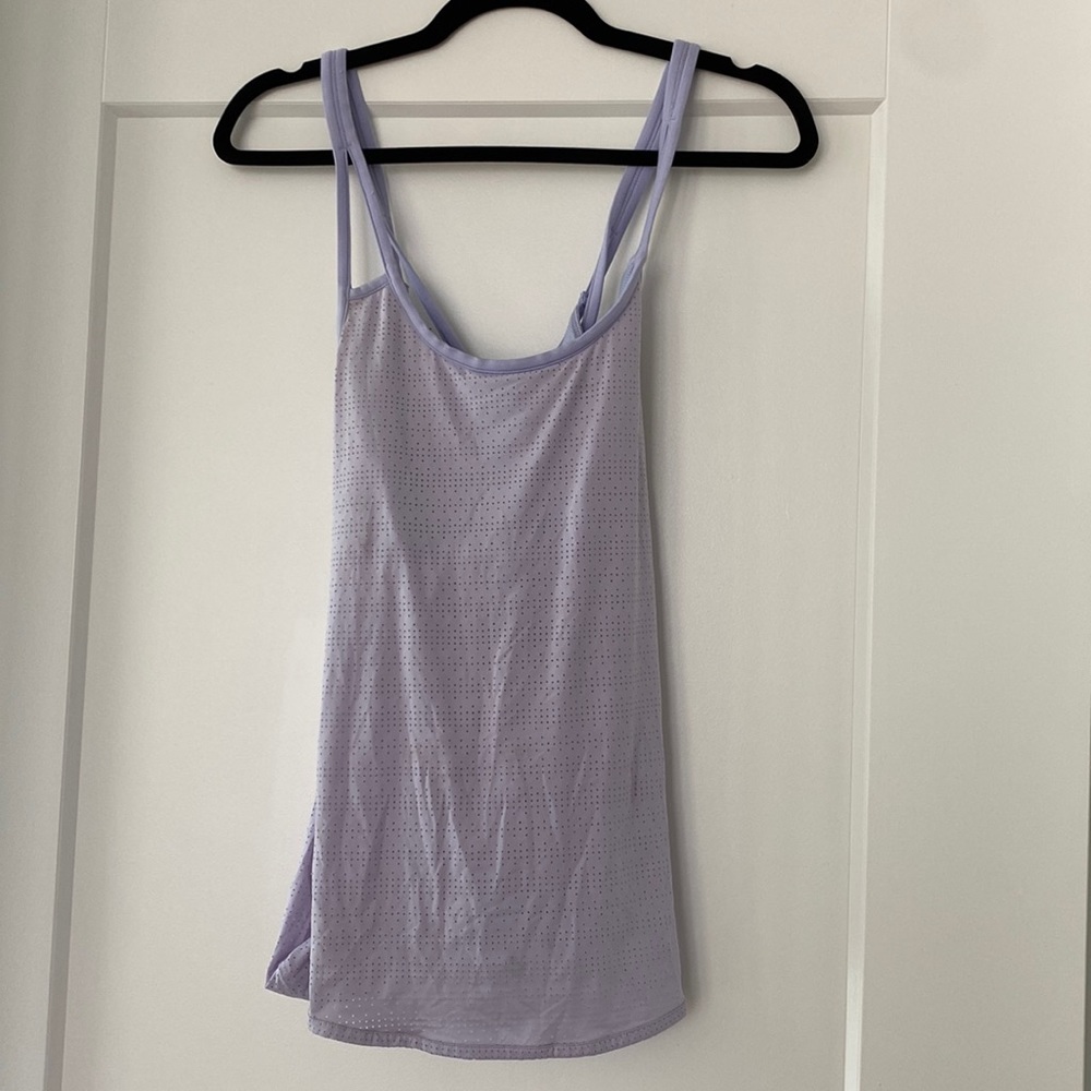 Athleta open back work out top size small